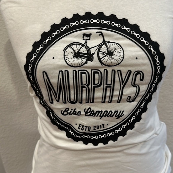 NWT Bicycle Tank Top / bike/ cycling / cyclist / Novelty Gift / Murphys Bike Co - Picture 2 of 5
